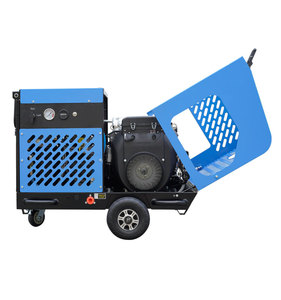 Nhà Máy Giá Di Động Động Cơ Diesel Máy Nén Khí Xăng Máy Nén Khí Với Bánh Xe - Product Image 6