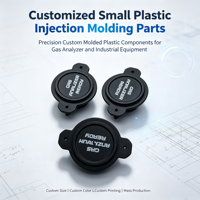 Pièces moulées par injection plastique personnalisées OEM, composants en plastique moulés sur mesure de précision pour équipements électroniques