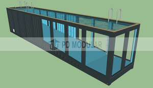 <span class=keywords><strong>Piscine</strong></span> préfabriquée résistante au vent fort pour parc de vacances en bord de mer avec pompe de circulation pour hôtel de luxe avec certificat CE - Product Image 3
