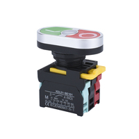 Interrupteur à bouton poussoir en plastique Protection UV Extérieur Durable Ip64 Boutons poussoirs 8mm Bouton poussoir Ip67 pour application à long terme