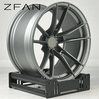 Jantes en alliage forgé ZFAN 5x120.65 légères pour course, 19-22 pouces, pour Chevrolet Corvette C8/C7/C6/C5/ZR1/Z06, neuves
