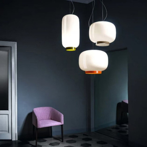 Abat-jour en verre industriel américain moderne <span class=keywords><strong>Suspension</strong></span> LED Dimmable Hauteur réglable Garantie de 3 ans pour le salon - Product Image 4