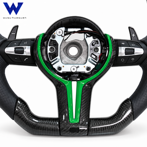 Bande décorative en fibre de carbone verte personnalisée, adaptée aux BMW M2 M3 M4 M5 F10 <span class=keywords><strong>F50</strong></span> F30 F32 F80 F82 F90 E90 E92 E60 E63 G20 G30 - Product Image 6