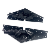 Mécanisme de charnière d'accoudoir de canapé-lit XD en zinc noir 230/260/300mm, accessoires de quincaillerie pour salon et maison, Herrajes Click