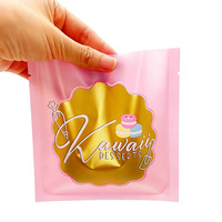 Emballage d'impression personnalisée bonbons biscuits aliments cookies sacs en plastique givrés
