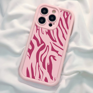 Cover per Telefono Cellulare in TPU Antiurto con Stampa a Righe <span class=keywords><strong>Rosa</strong></span> e Rose, Stile Lente a Scala per Samsung Galaxy A07 A17 A56 S26 Ultra - Product Image 2