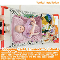 Hamac multi-usage pour poussette de bébé hamac léger et portable pour bébé universel pour les chariots d'épicerie Wagon Poussettes