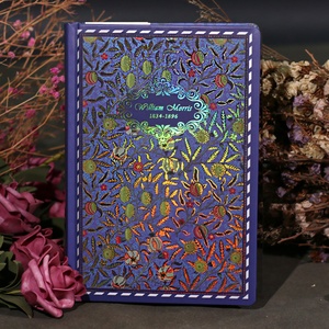 สมุดบันทึกปกแข็งเย็บด้ายสีวินเทจลาย Song of the Vine พร้อมปั๊มทอง บรรจุภัณฑ์พื้นฐานสำหรับเป็นของขวัญ - Product Image 6