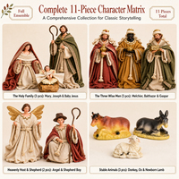 Artisanat en résine fait main personnalisé, figurines et sculptures catholiques de Jésus, d'anges, d'agneaux, d'ovins, d'ânes, pour la famille, la bénédiction, la maison et Noël