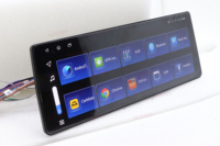 Autoradio stéréo écran tactile Android 14 TS10S 12,3 pouces avec CarPlay, modèles universels, DSP avec style BBA
