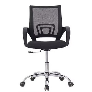 Foshan Silla de oficina giratoria ergonómica moderna Respaldo alto Soporte lumbar de malla completa Reposacabezas ajustable Característica giratoria-plástico - Product Image 6