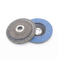 Disque à lamelles Dongtai 100mm 115mm avec support en fibre de verre, disque abrasif en oxyde d'aluminium pour débavurage et meulage de l'acier inoxydable, ODM OEM OBM