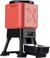 Distributeur de nourriture intelligent pour animaux de compagnie Molly Cody 14L avec minuterie, anti-blocage, double alimentation, bol en acier inoxydable pour grands chiens