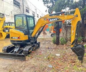 Envío gratis Mini excavadora diésel Retro SANY SY35U EPA certificado Yanmar Motor bomba 3,5 toneladas usado 2022 modelo Japón Original - Product Image 3