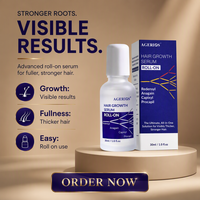 Sérum de croissance capillaire non gras à base d'eau, Redensyl, Capixyl GHK-Cu AHK-Cu Peptide, double peptides de cuivre pour une utilisation quotidienne sur les cheveux et le cuir chevelu