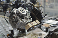 175cc Single-Cylinder 4 Air-Cooled CDI Ignition System Electric/Kick Start Motorcycle Engine for ATVs 180-Day Warranty