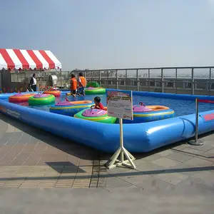 Redondo colorido inflable piscina inflable caminar piscina para niños