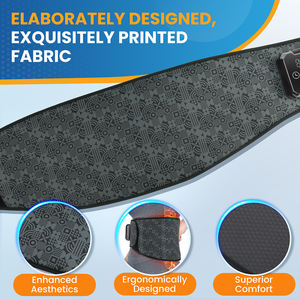 2025 nouvelle santé taille masseur Machine 4000mAh type-c charge vessie presser pression d'air pétrissage ceinture de Massage pour les maux de dos - Product Image 5