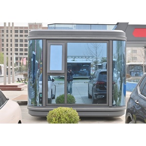 2025 Bâtiment préfabriqué intelligent avec balcon Double Decker Apple Cabin Préfabriqué <span class=keywords><strong>Bungalow</strong></span> Conteneur en verre Maison pour les <span class=keywords><strong>vacances</strong></span> - Product Image 3