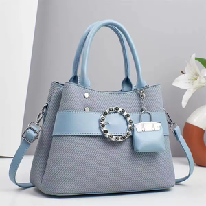 Women's Retro European-American Style PU Leather Shoulder Bag with Single <b>Zip</b> Closure Large Capacity Fashionable & Simple Design - Product Image 5
