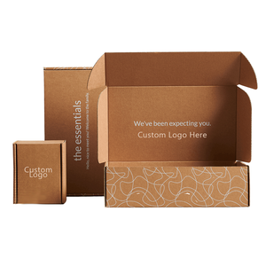 Boîte d'emballage en carton recyclable pour chaussures et vêtements avec logo en relief personnalisé, utilisation industrielle, boîte écologique pour vêtements - Product Image 1