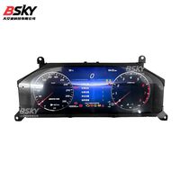 Panel Instrumen Layar LCD Kelas Atas dengan Adaptor Universal Cocok untuk Mercedes Benz W204 C180 C200 C220 C300