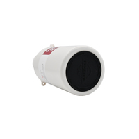 Flacon à vide thermique à double paroi en forme de balle de 1200ml isolé pour sports de plein air 18/8 bouteilles d'eau en acier inoxydable avec couvercle