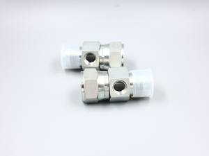 Conexão de manômetro encaixe em T rosca externa JIC37 graus para JIC37 1/4 graus rosca interna NPT - Product Image 4