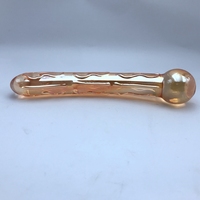 Consolador de cristal transparente para mujer, pene de cristal para sexo Anal, Juguetes sexuales