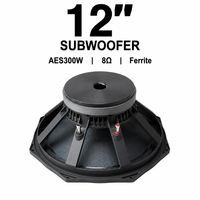 Haut-parleurs passifs pleine gamme LS RG12P75 12 pouces, double haut-parleur 12 pouces, 450W 8 Ohm, cadres en aluminium ODM, PS15 58-3900Hz, vente chaude