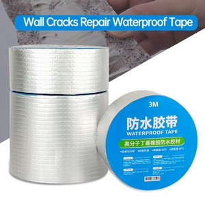 De fibra de vidrio de <span class=keywords><strong>aluminio</strong></span> <span class=keywords><strong>cinta</strong></span> de goma de <span class=keywords><strong>butilo</strong></span> de Auto adhesivo <span class=keywords><strong>cinta</strong></span> impermeable para techo de reparación de tuberías - Product Image 4