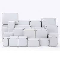 Boîtier de jonction électrique extérieur en ABS, indice de protection IP67, 110*80*70mm, montage mural, boîtiers d'instruments électroniques personnalisés, DIN