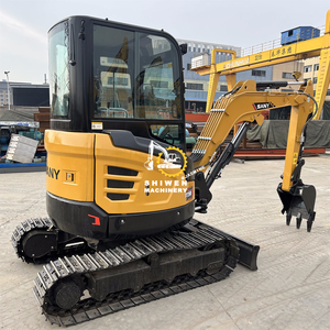 Sy26u รถขุด yanmar เครื่องยนต์3TNV80F 2022สำหรับทำฟาร์มและก่อสร้าง Sy18u Sy55u Sy35u จากประเทศจีนดั้งเดิม - Product Image 3