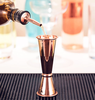 Ensemble de shaker à cocktails Boston en acier inoxydable Wuyi Camol, 16 pièces, capacité de 750 ml, kit d'outils de bar professionnels écologiques