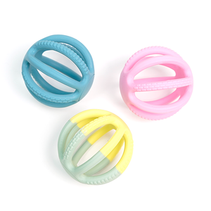 Boule de <span class=keywords><strong>dentition</strong></span> en Silicone sans Bpa pour bébé, <span class=keywords><strong>hochet</strong></span> pour enfants - Product Image 6