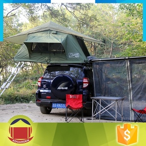 Nuovo prodotto della <span class=keywords><strong>tenda</strong></span> di campeggio dell'automobile all'aperto di 2-3 persone con il tessuto durevole della tela - Product Image 5