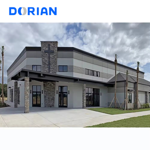 Edificio Prefabricado de Acero de Diseño Moderno para <span class=keywords><strong>Iglesia</strong></span> o Almacén - Product Image 1