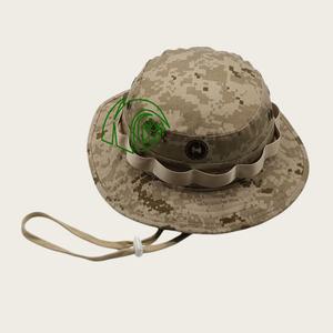 Casquette de camouflage respirante à séchage rapide <span class=keywords><strong>pour</strong></span> activités de plein air, chapeau tactique ultraléger avec panneau auto-agrippant et bandeau anti-transpiration réglable <span class=keywords><strong>pour</strong></span> la pêche et la navigation. - Product Image 5