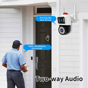 Caméra Wifi Q928, caméra espion et <span class=keywords><strong>webcam</strong></span> 180° °   Surveillance panoramique, détection de mouvement, connexion filaire, intérieur/extérieur - Product Image 4