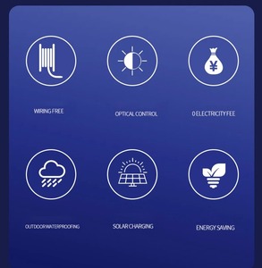 Lámpara Solar de Pared para Exteriores, Luz Cálida Impermeable, Iluminación Ascendente y Descendente, Luces Decorativas para Balcón, Patio y Jardín, Luces de Pared Exteriores - Product Image 4