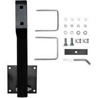 Nouveau support de pneu de secours à montage sur attelage en acier avec condition de balançoire inutilisée