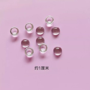 Demi-boules en verre transparentes de 4/5/6/7/8/10 mm, effet grossissant, accessoires de bricolage pour bijoux, yeux de poupée factices - Product Image 5