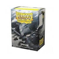 100 protège-cartes transparents mats Dragon Shield, lisses et résistants - Compatibles avec Magic PKM/MTG/TCG