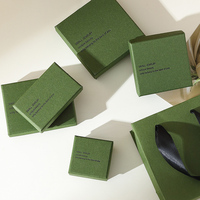 Emballage de boîte de papier de carton réutilisable de luxe qui respecte l'environnement réutilisable de bracelet d'anneau de boucle d'oreille de luxe pour les verres et les boîtes rigides