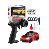 Voiture télécommandée 4x4 de haute qualité pour enfants, à l'échelle 1:64, mini voiture RC de bureau, jouets