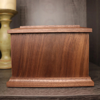 Urna para Mascotas SDD Personalizable de Fábrica con 20 Años de Experiencia, Hecha de Madera de Paulownia y Abeto para Entierro, Fabricada en Shandong