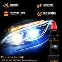 Limpiador de Faros de Coche NIKELIANG, Suministro Directo de Fábrica, 138g 150ml, Gel para Eliminar la Oxidación del Vidrio de los Faros y Ventanas
