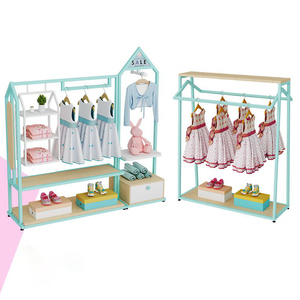 Scaffali per negozi di abbigliamento in metallo biancheria intima e calzini appesi espositore per mamma e Baby Store per bambini - Product Image 1