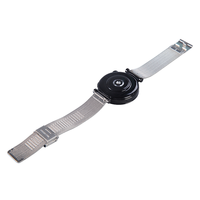 316 acier inoxydable en relief Double boucle de verrouillage bracelet de montre 18mm pour Samsung Huawei Xiaomi montres traditionnelles intelligentes