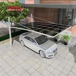 Abri à vélo robuste/abri à vélos 10Y garantie Polycarbonate étanche résistant aux UV jardin Garage cour stockage extérieur abri d'auto - Product Image 3